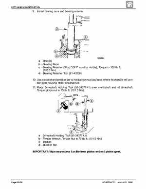 Mercury Optimax Models 135, 150, Direct Fuel Injection., Page 438