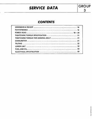 1977-2000 Suzuki DT5/6/8 Outboards Service Manual, Page 18