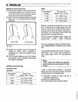 1977-2000 Suzuki DT5/6/8 Outboards Service Manual, Page 95