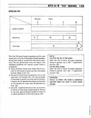1977-2000 Suzuki DT5/6/8 Outboards Service Manual, Page 106