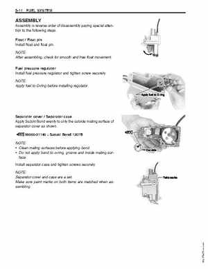 1996-2005 Suzuki DF40, DF50 Four Stroke Outboard Service Manual, Page 135