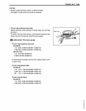 1996-2005 Suzuki DF40, DF50 Four Stroke Outboard Service Manual, Page 189