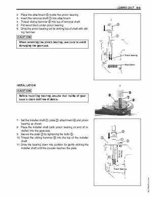 1996-2005 Suzuki DF40, DF50 Four Stroke Outboard Service Manual, Page 259