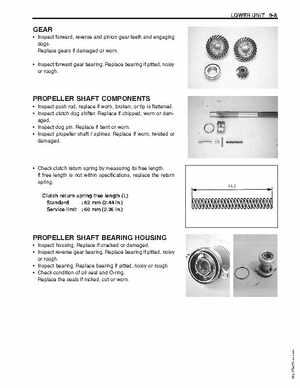 1996-2005 Suzuki DF40, DF50 Four Stroke Outboard Service Manual, Page 261