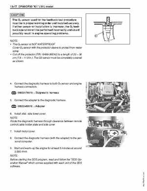 1996-2005 Suzuki DF40, DF50 Four Stroke Outboard Service Manual, Page 353
