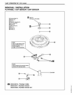 1996-2005 Suzuki DF40, DF50 Four Stroke Outboard Service Manual, Page 383
