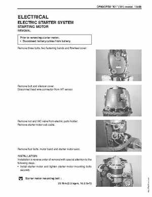 1996-2005 Suzuki DF40, DF50 Four Stroke Outboard Service Manual, Page 384