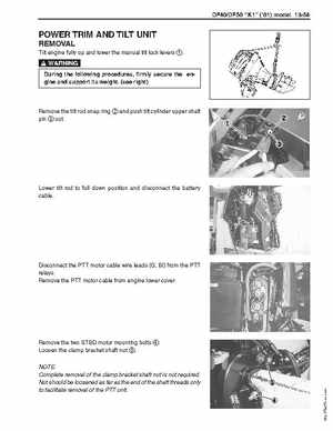 1996-2005 Suzuki DF40, DF50 Four Stroke Outboard Service Manual, Page 394