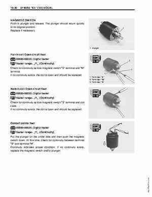 1996-2005 Suzuki DF40, DF50 Four Stroke Outboard Service Manual, Page 476