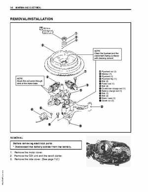 2003+ Suzuki DF9.9/DF15 four stroke outboard motors service manual, Page 52
