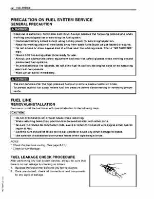 2003+ Suzuki DF9.9/DF15 four stroke outboard motors service manual, Page 73