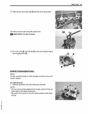 2003+ Suzuki DF9.9/DF15 four stroke outboard motors service manual, Page 107