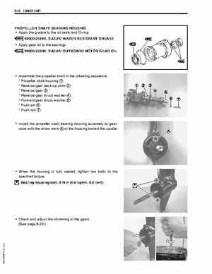 2003+ Suzuki DF9.9/DF15 four stroke outboard motors service manual, Page 181