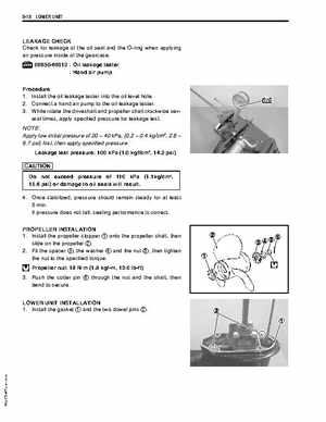 2003+ Suzuki DF9.9/DF15 four stroke outboard motors service manual, Page 183