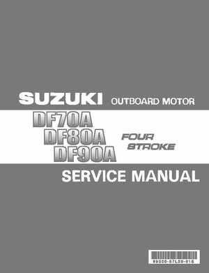 2009-2010 Suzuki DF70A DF80A DF90A Outboard Service Manual, Page 1
