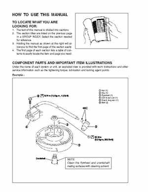 Suzuki 2002-2005 DF4/DF5/DF6 4-Stroke Outboards Service Manual, Page 3