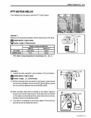 Suzuki 2003-2007 DF60 DF70 Outboard Motors Service Manual, Page 233