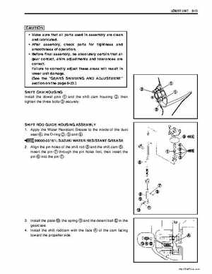 Suzuki 2003-2007 DF60 DF70 Outboard Motors Service Manual, Page 255