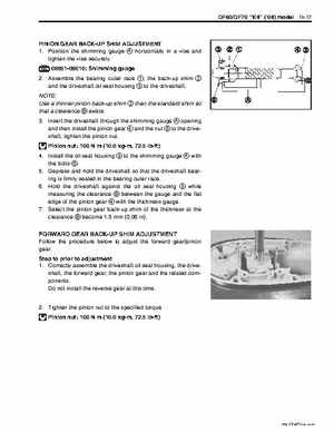 Suzuki 2003-2007 DF60 DF70 Outboard Motors Service Manual, Page 298