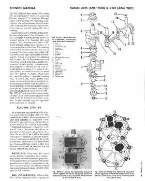 Suzuki 30-40HP outboard motors Service Manual, Page 33