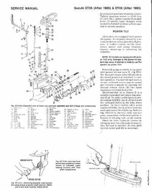 Suzuki 30-40HP outboard motors Service Manual, Page 35