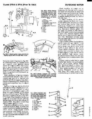 Suzuki 8-25HP outboard motors Service Manual, Page 12