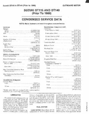Suzuki 90-200HP outboard motors Service Manual, Page 13