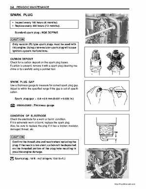 Suzuki DF25/DF30 Four Stroke Service Manual, Page 35