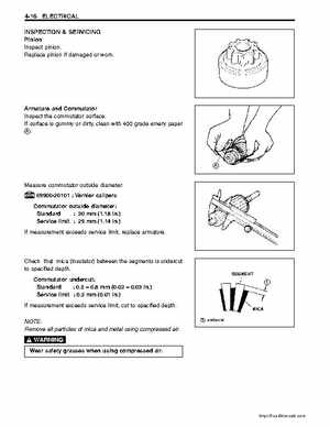 Suzuki DF25/DF30 Four Stroke Service Manual, Page 86