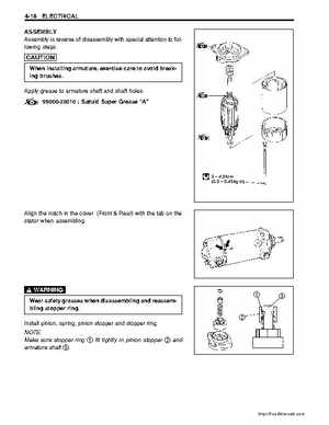 Suzuki DF25/DF30 Four Stroke Service Manual, Page 88