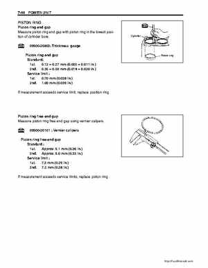Suzuki DF25/DF30 Four Stroke Service Manual, Page 161