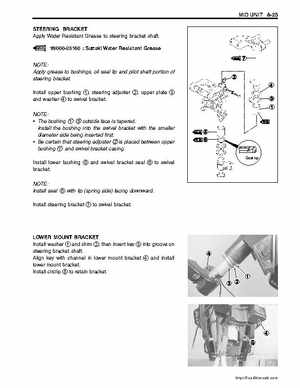 Suzuki DF25/DF30 Four Stroke Service Manual, Page 204