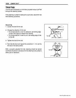 Suzuki DF25/DF30 Four Stroke Service Manual, Page 246