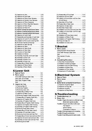 Tohatsu 4 Stroke MFS 2/2.5/3.5A Outboards Service Manual, Page 5