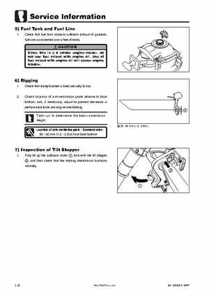 Tohatsu 4 Stroke MFS 2/2.5/3.5A Outboards Service Manual, Page 15