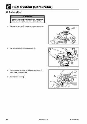 Tohatsu 4 Stroke MFS 2/2.5/3.5A Outboards Service Manual, Page 63