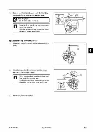 Tohatsu 4 Stroke MFS 2/2.5/3.5A Outboards Service Manual, Page 66