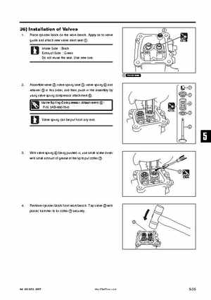 Tohatsu 4 Stroke MFS 2/2.5/3.5A Outboards Service Manual, Page 104