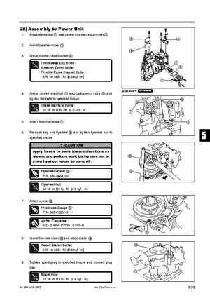 Tohatsu 4 Stroke MFS 2/2.5/3.5A Outboards Service Manual, Page 108