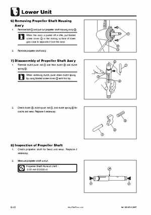 Tohatsu 4 Stroke MFS 2/2.5/3.5A Outboards Service Manual, Page 123