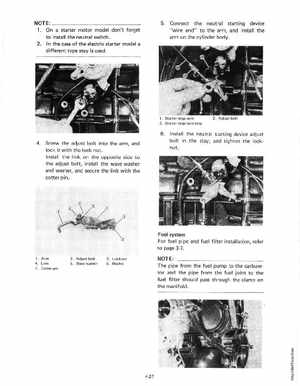 1983 Yamaha 30EN Outboards Service Manual, Page 78