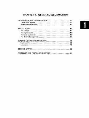 1991 Yamaha Outboard Factory Service Manual 9.9 and 15 HP, Page 6