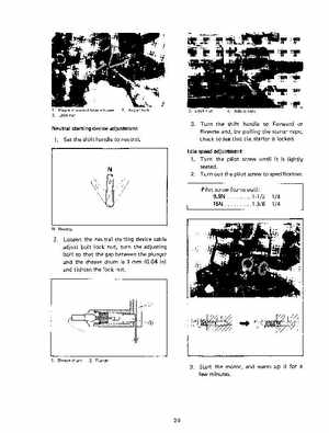 1991 Yamaha Outboard Factory Service Manual 9.9 and 15 HP, Page 24
