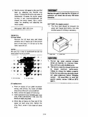 1991 Yamaha Outboard Factory Service Manual 9.9 and 15 HP, Page 25