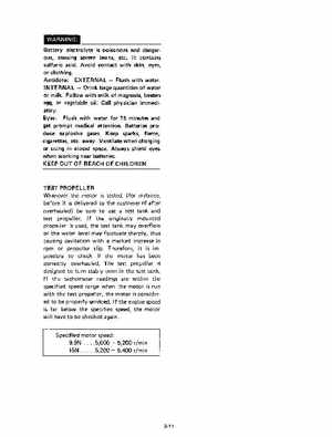 1991 Yamaha Outboard Factory Service Manual 9.9 and 15 HP, Page 26