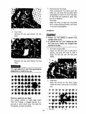 1991 Yamaha Outboard Factory Service Manual 9.9 and 15 HP, Page 33