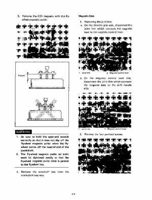 1991 Yamaha Outboard Factory Service Manual 9.9 and 15 HP, Page 52