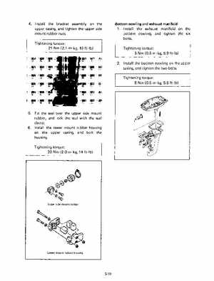 1991 Yamaha Outboard Factory Service Manual 9.9 and 15 HP, Page 85