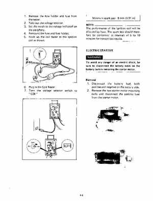 1991 Yamaha Outboard Factory Service Manual 9.9 and 15 HP, Page 108