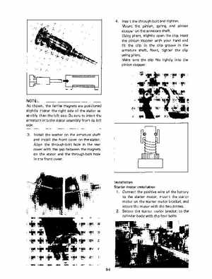 1991 Yamaha Outboard Factory Service Manual 9.9 and 15 HP, Page 111